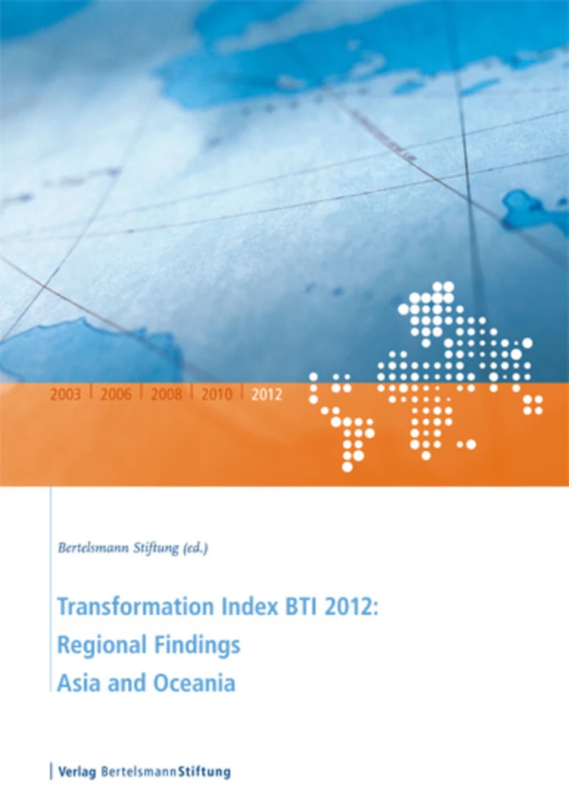 Portada: Transformation Index BTI 2012: Regional Findings Asia and Oceania