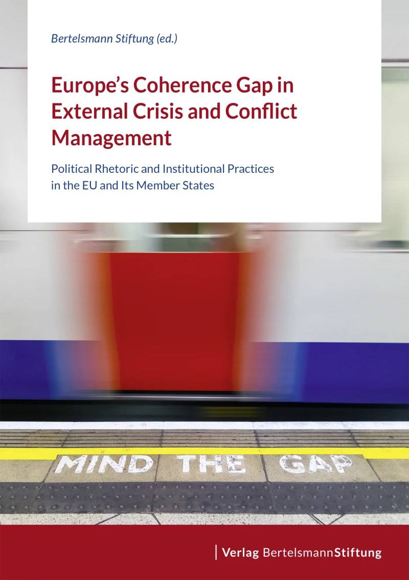 Portada: Europe's Coherence Gap in External Crisis and Conflict Management