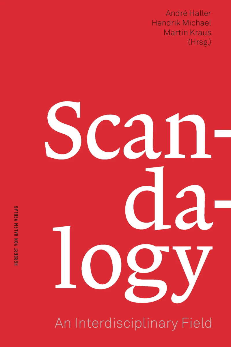 Portada: Scandalogy: An Interdisciplinary Field