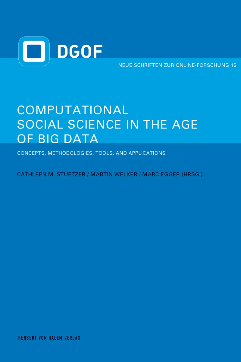 Portada: Computational Social Science in the Age of Big Data
