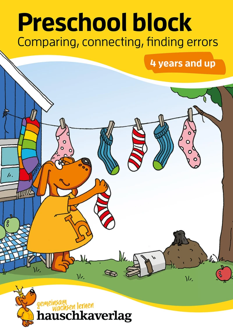 Portada: Preschool block - Comparing, connecting, finding errors 4 years and up