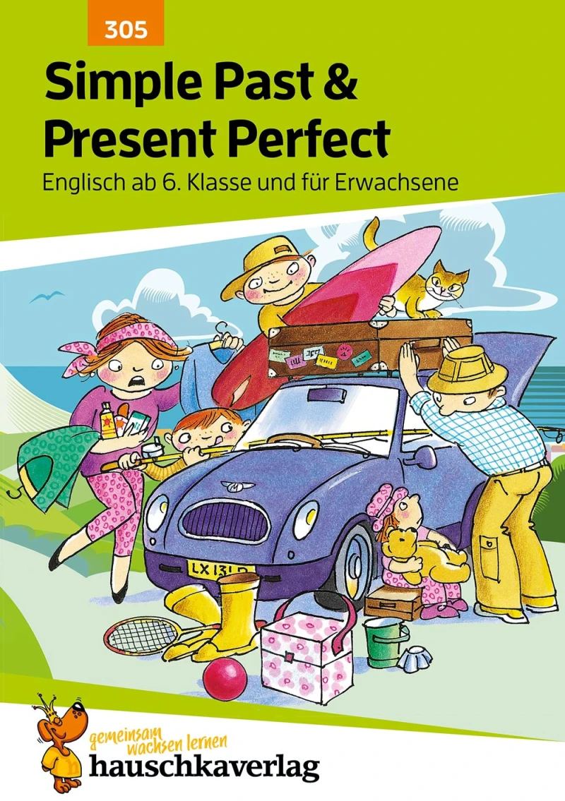 Portada: Simple Past & Present Perfect. Englisch ab 6. Klasse und für Erwachsene