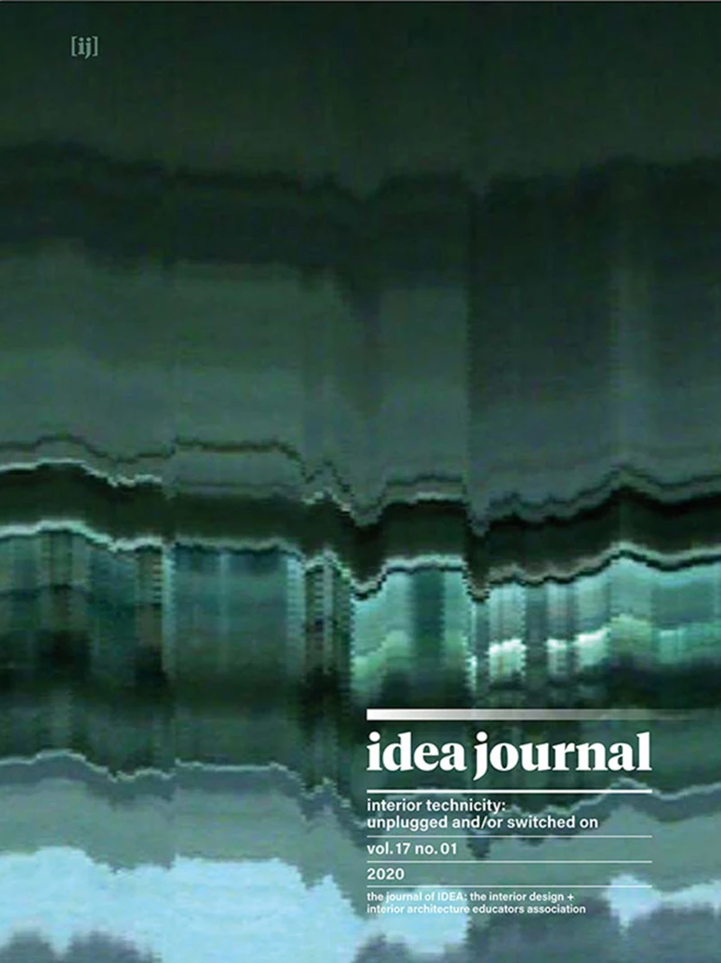 Portada: idea journal: interior technicity: unplugged and/or switched on