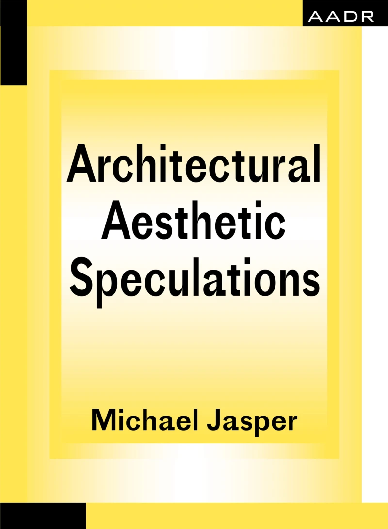 Portada: Architectural Aesthetic Speculations