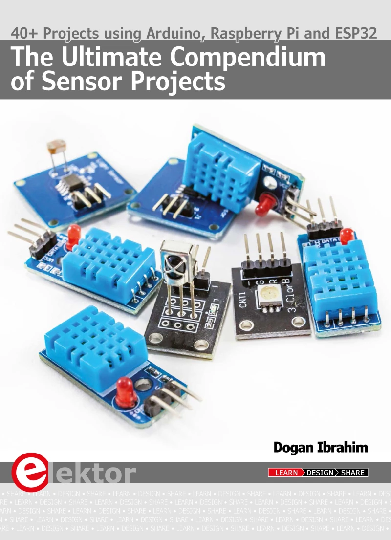 Portada: The Ultimate Compendium of Sensor Projects