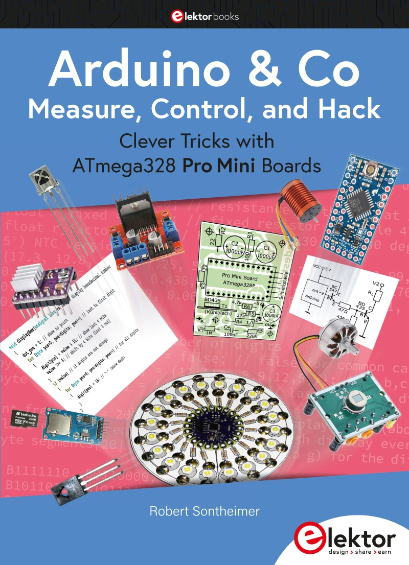 Portada: Arduino & Co Measure, Control, and Hack