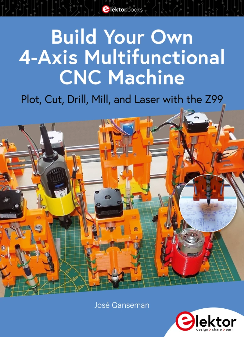 Portada: Build Your Own Multifunctional 4-Axis CNC Machine