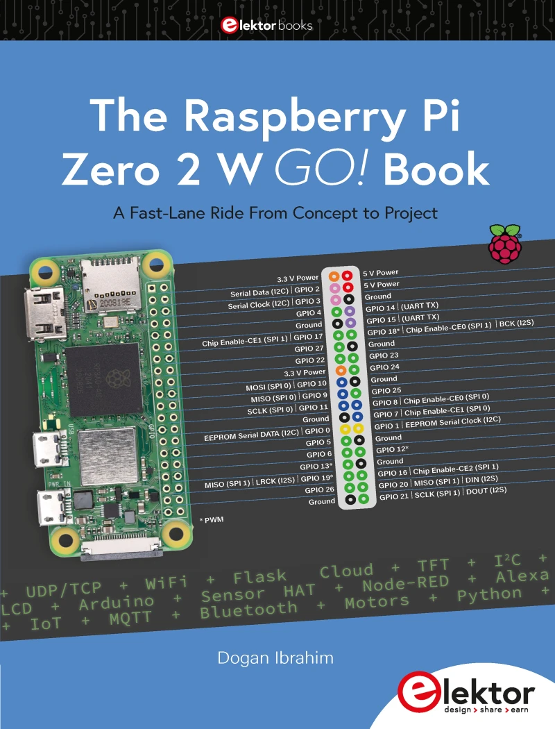 Portada: The Raspberry Pi Zero 2 W GO! Book