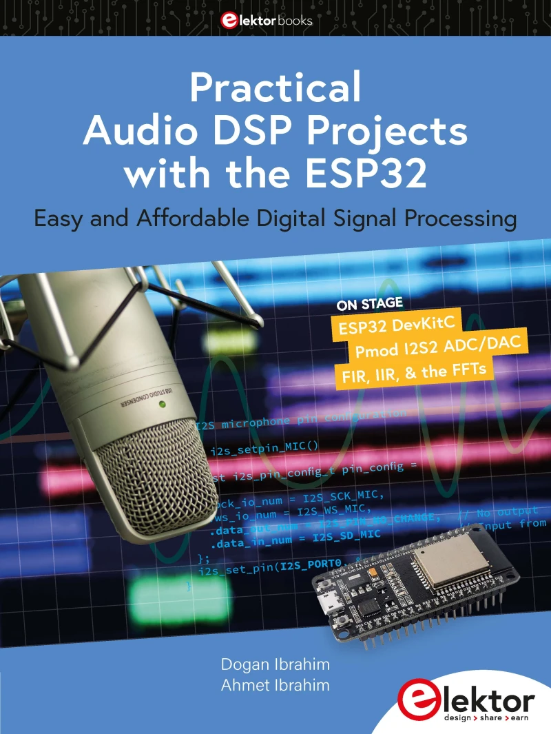 Portada: Practical Audio DSP Projects with the ESP32