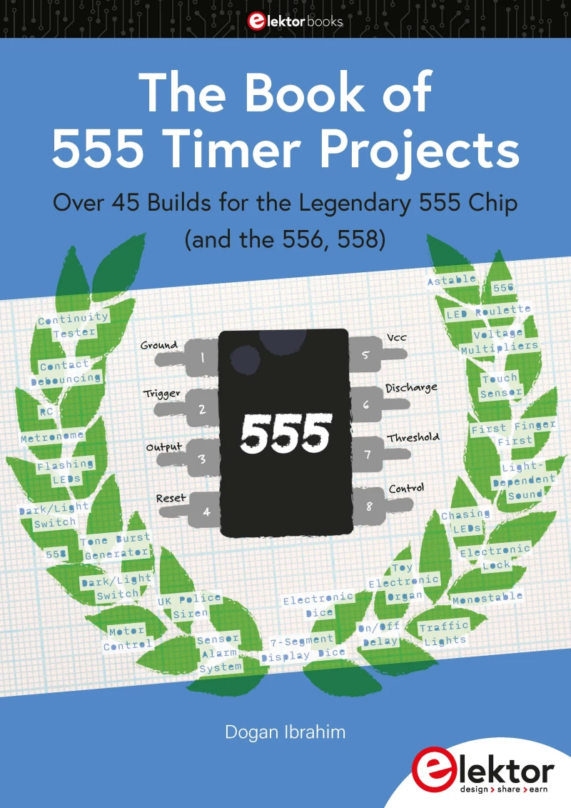 Portada: The Book of 555 Timer Projects