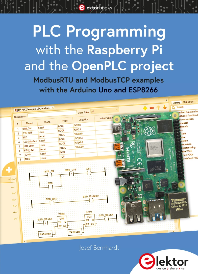 Portada: PLC Programming with the Raspberry Pi and the OpenPLC Project