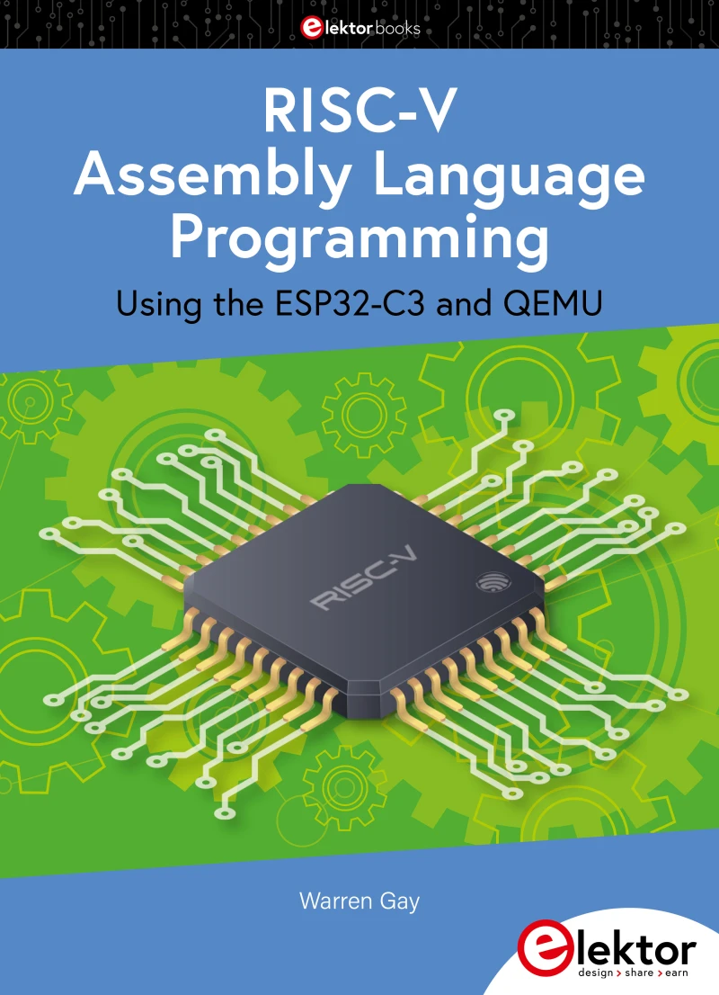 Portada: RISC-V Assembly Language Programming using ESP32-C3 and QEMU