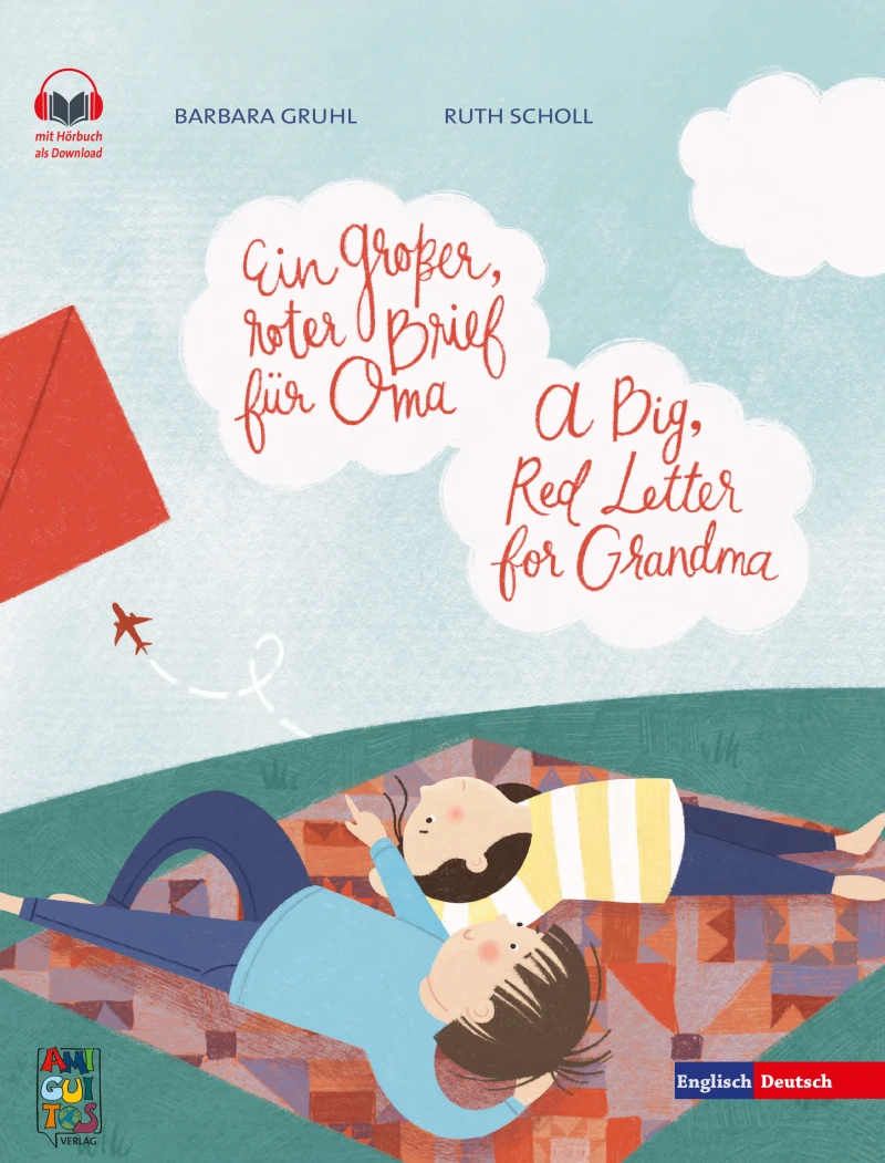Portada: Ein großer, roter Brief für Oma - A Big, Red Letter for Grandma