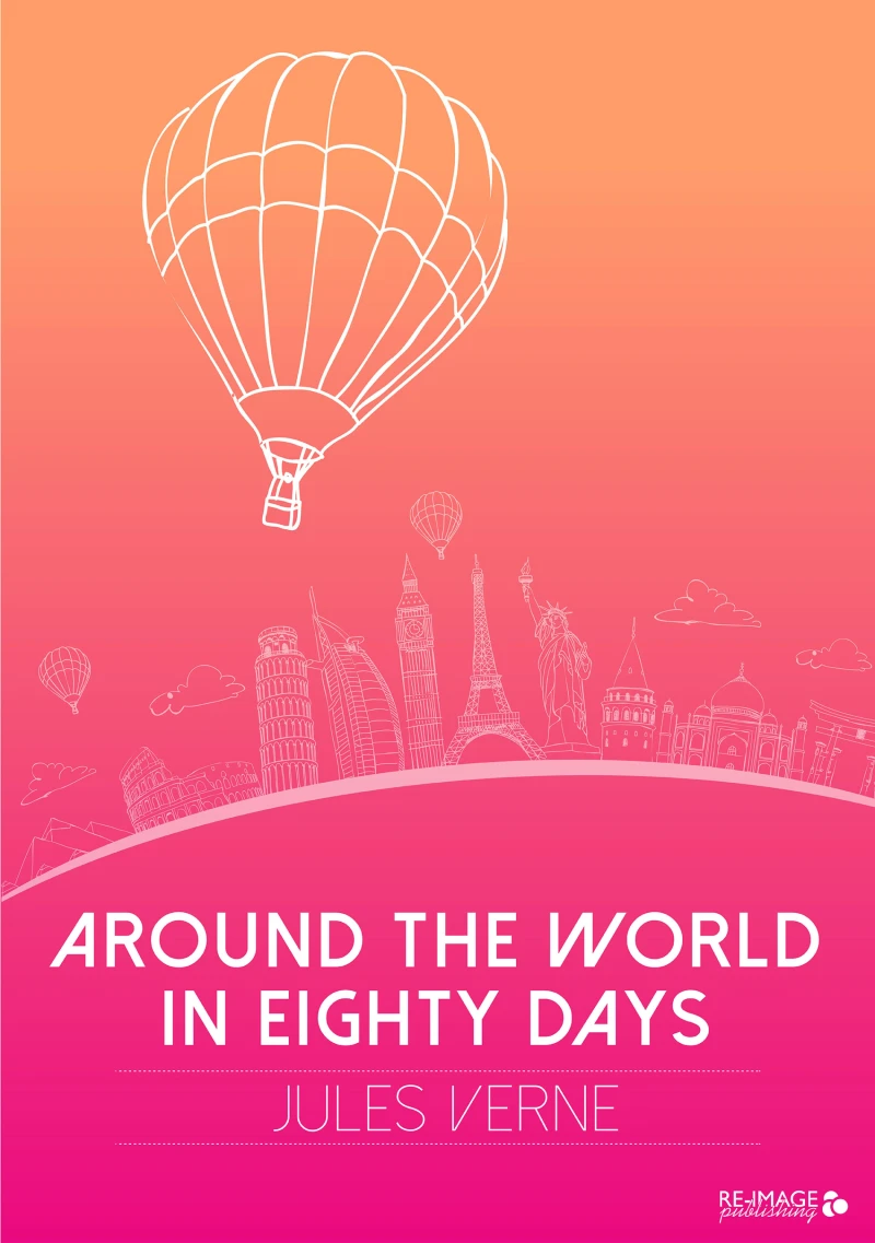 Portada: Around the World in Eighty Days