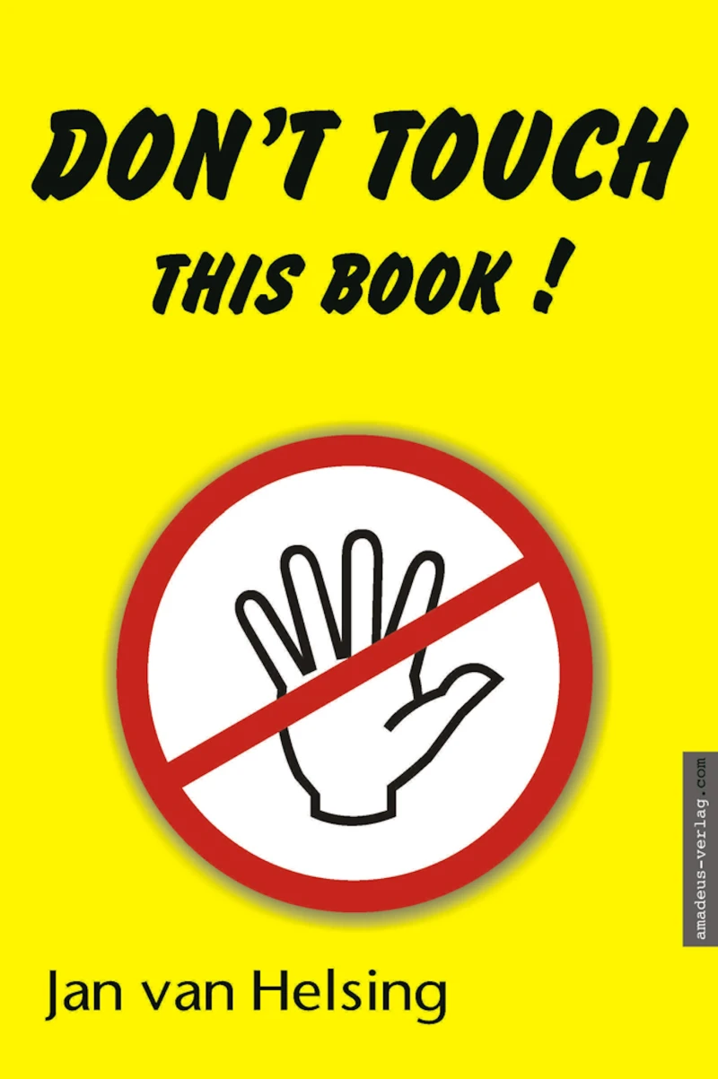 Portada: Don't touch this book!
