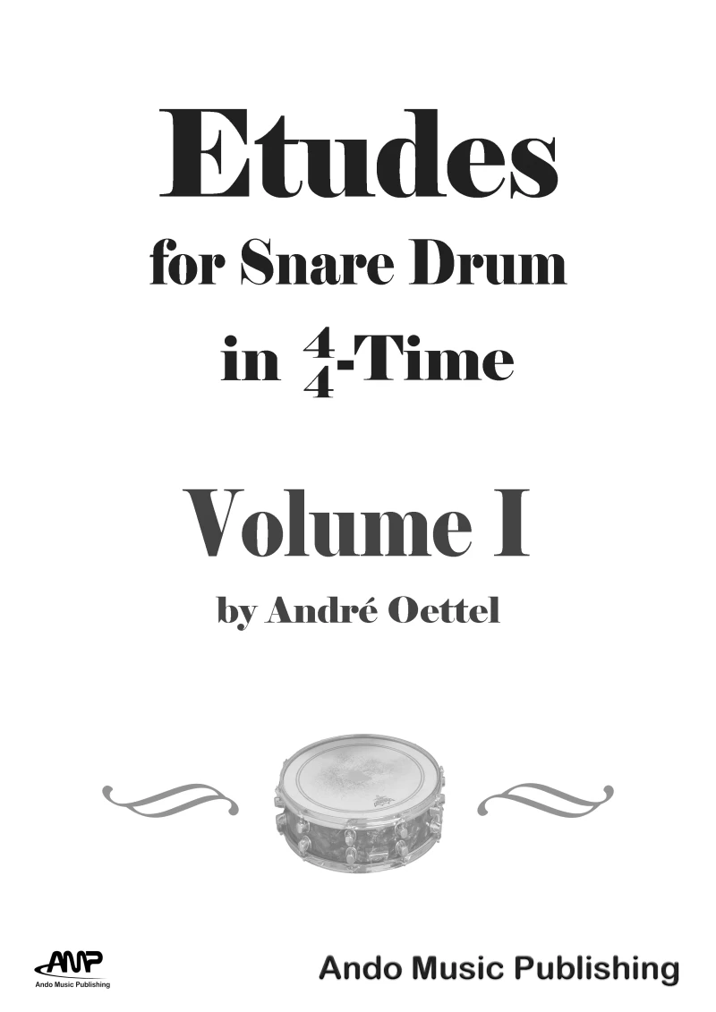 Portada: Etudes for Snare Drum in 4-4-Time - Volume 1
