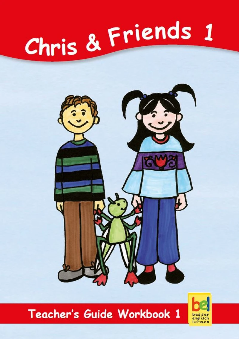 Portada: Learning English with Chris & Friends Teacher's Guide for Workbook 1