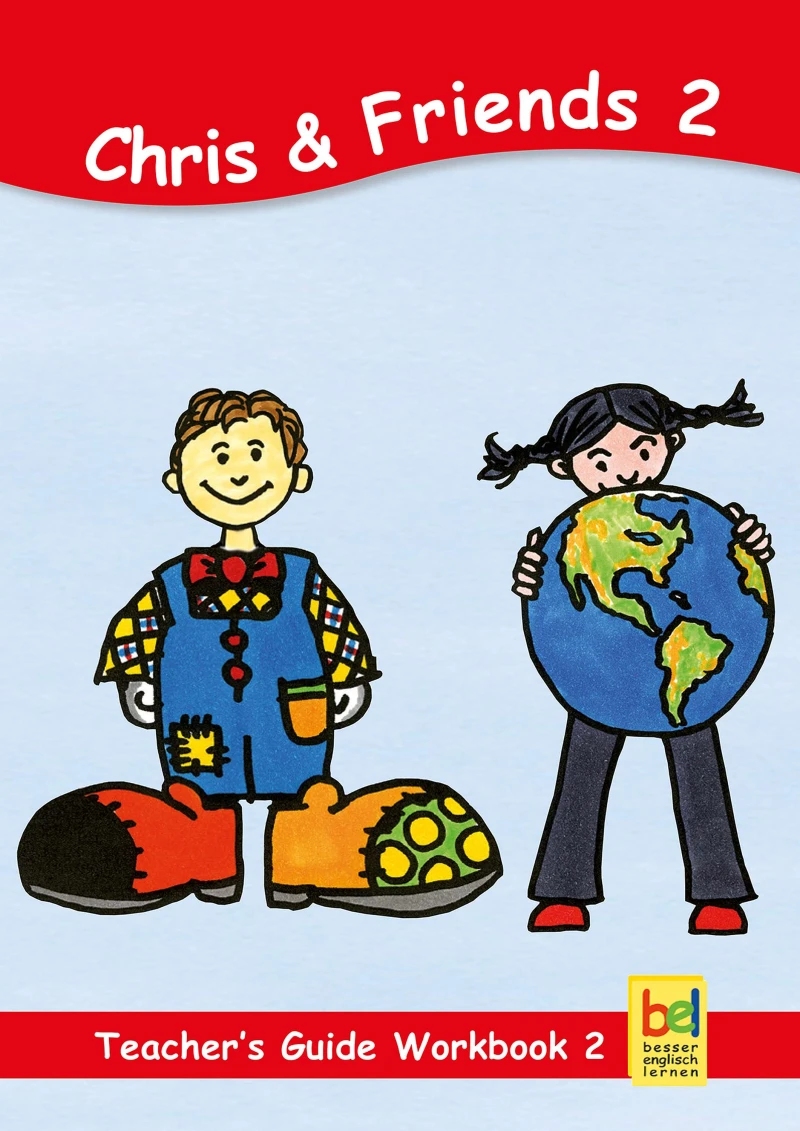 Portada: Learning English with Chris & Friends Teacher's Guide for Workbook 2