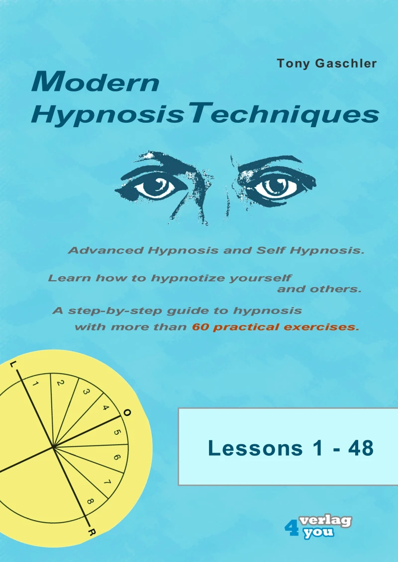 Portada: MODERN HYPNOSIS TECHNIQUES. Advanced Hypnosis and Self Hypnosis