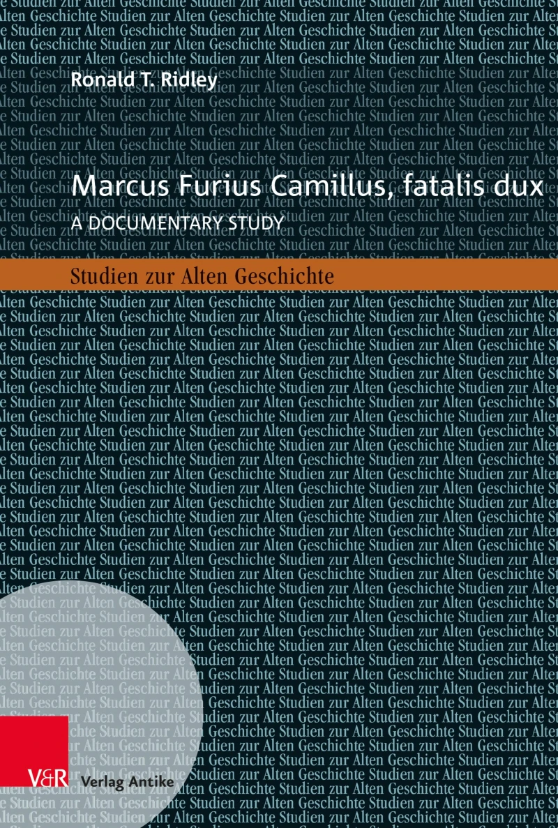 Portada: Marcus Furius Camillus, fatalis dux