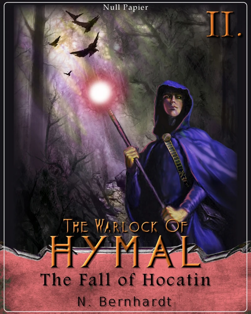 Portada: The Warlock of Hymal - Book II: The Fall of Hocatin