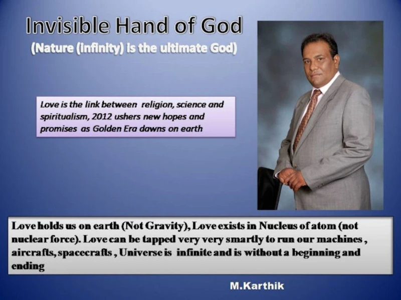 Portada: Invisible Hand of God