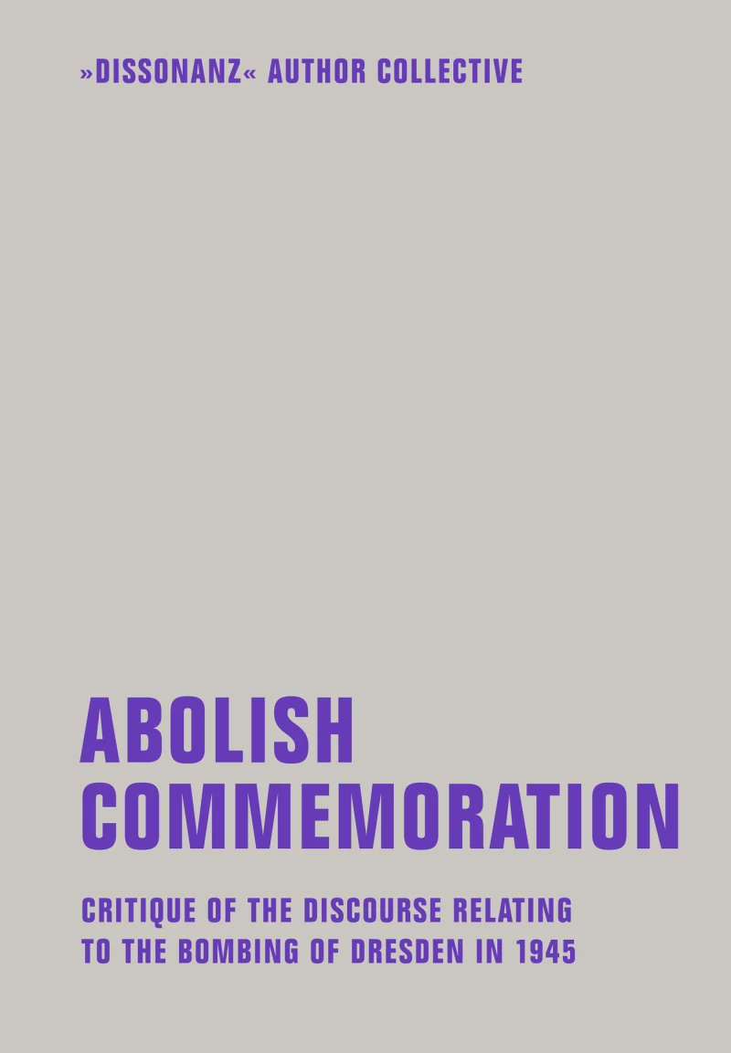 Portada: Abolish Commemoration
