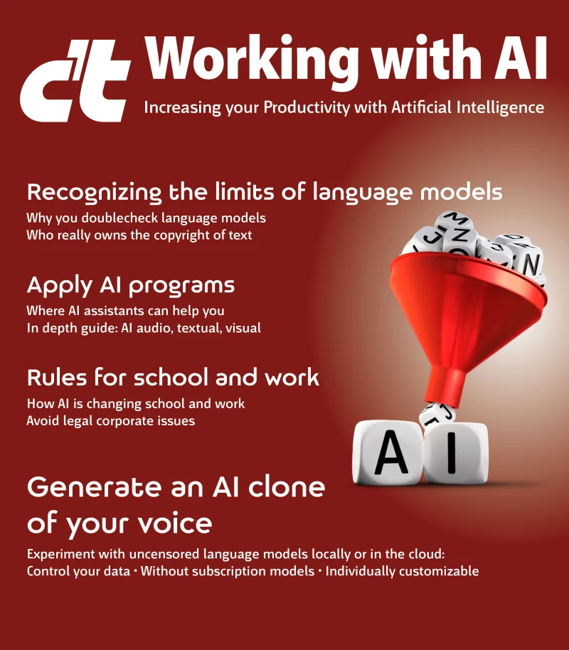 Portada: c't Working with AI
