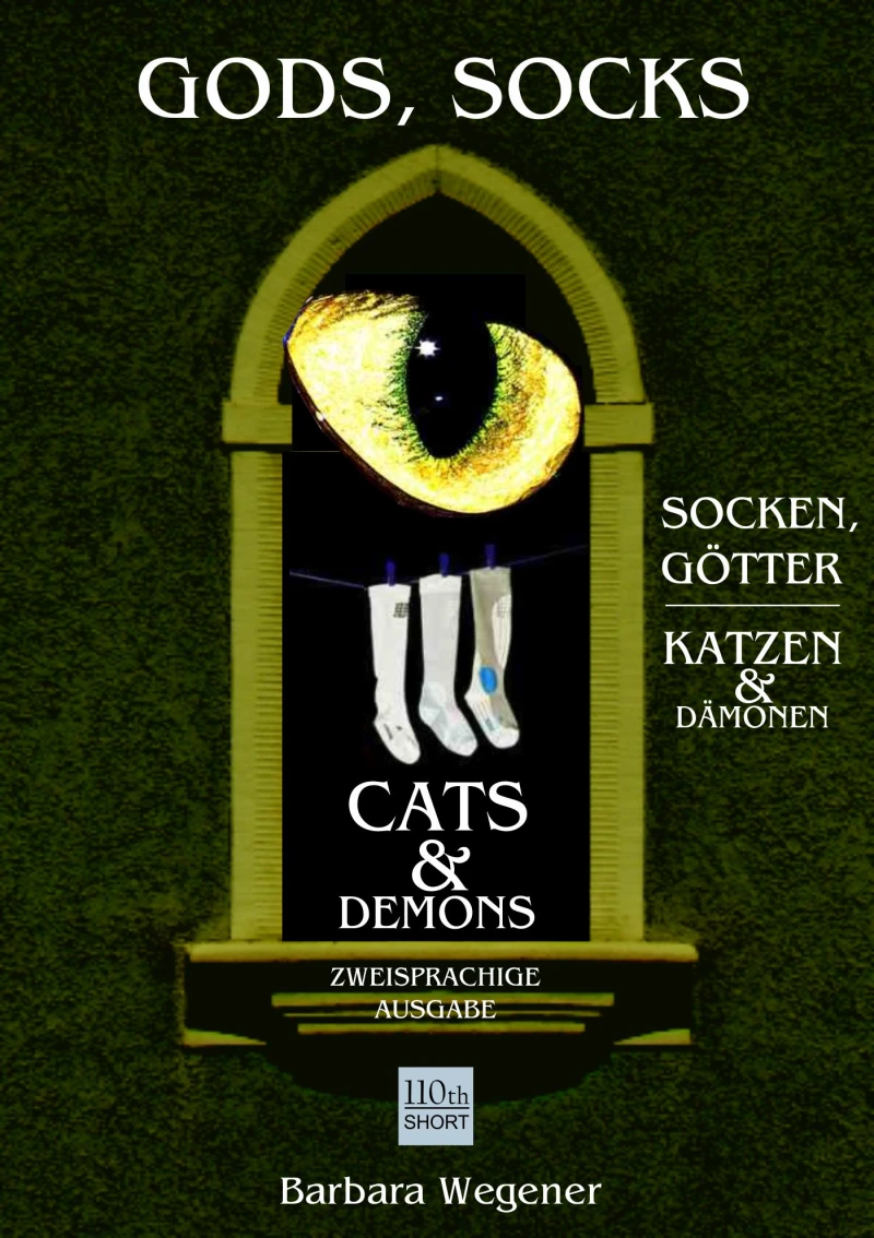 Portada: Socks, Gods, Cats and Demons - zweisprachige Ausgabe