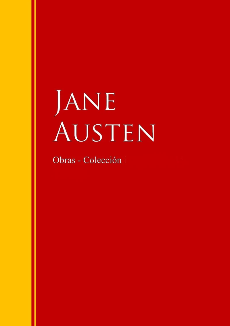 Portada: Obras - Colección de Jane Austen