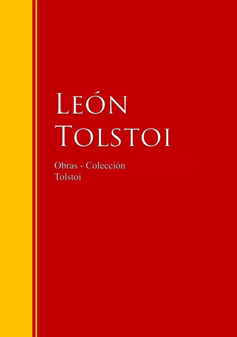 Portada: Obras - Colección de León Tolstoi