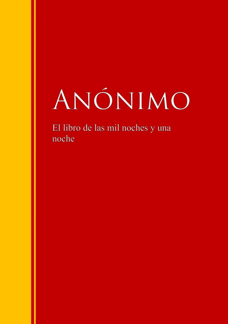 Portada: El libro de las mil noches y una noche
