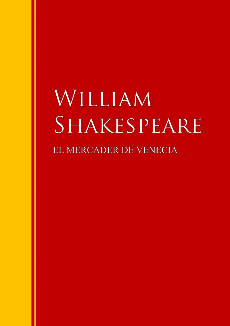 Portada: El mercader de Venecia
