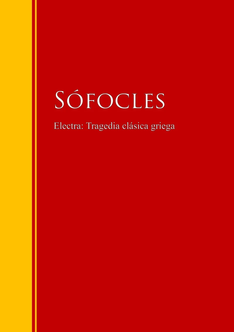 Portada: Electra: Tragedia clásica griega