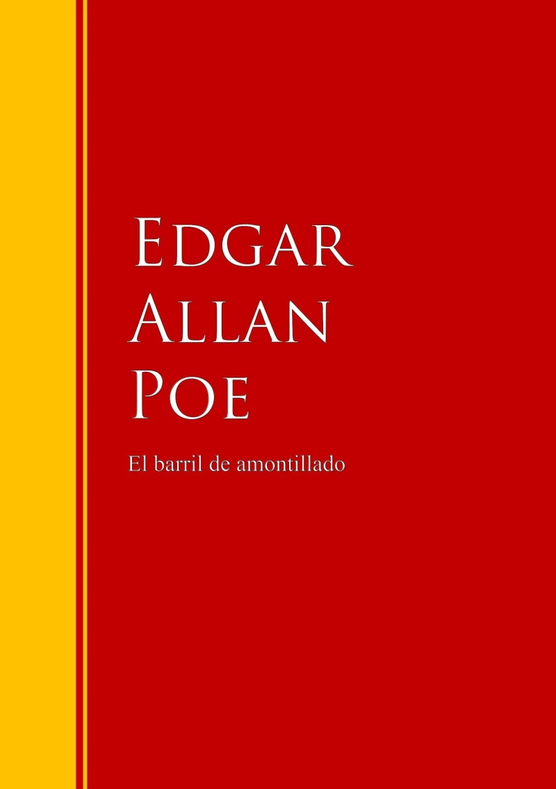 Portada: El barril de amontillado