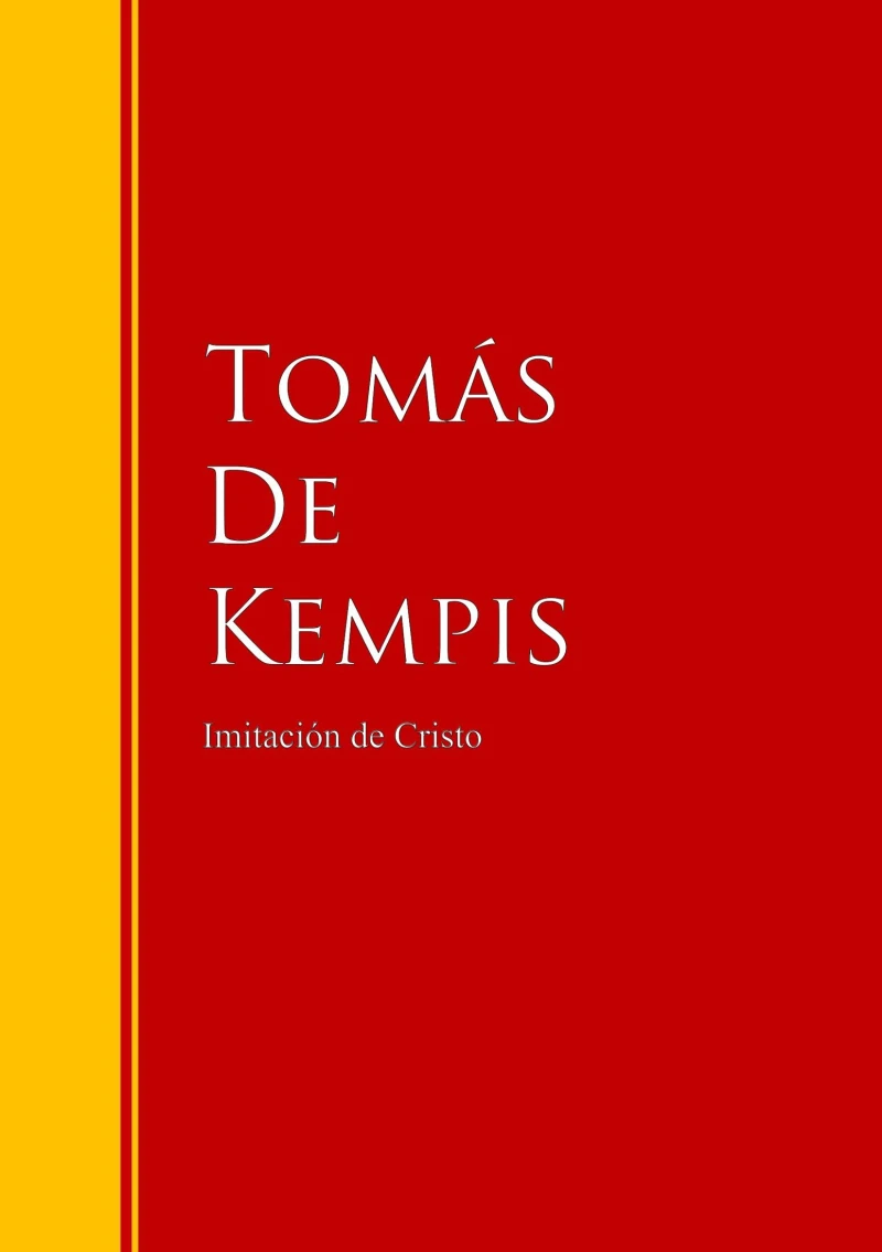 Portada: Imitación de Cristo