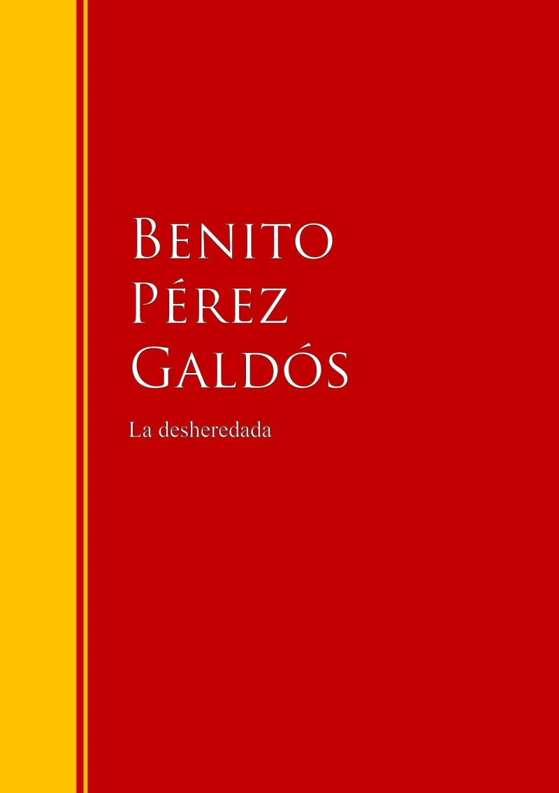Portada: La desheredada