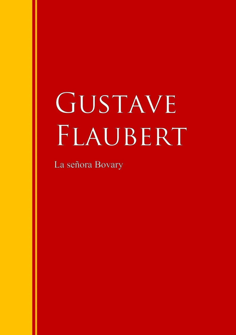 Portada: La señora Bovary