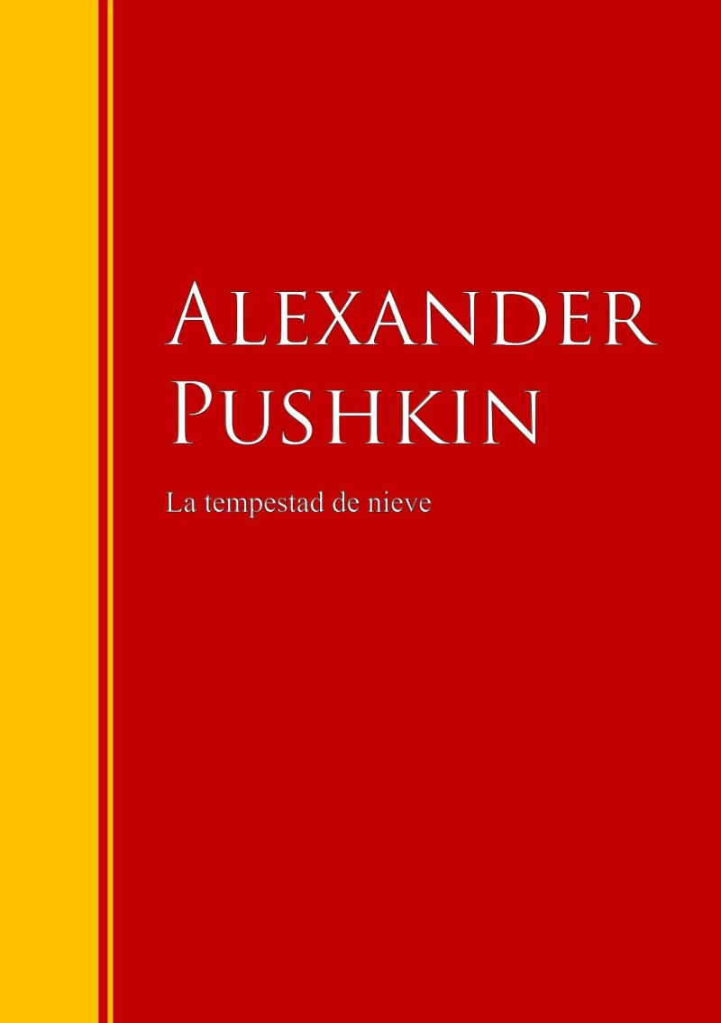Portada: La tempestad de nieve
