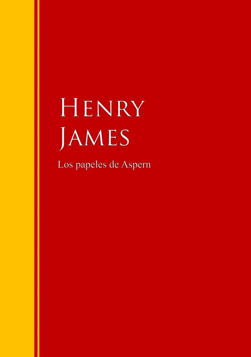 Portada: Los papeles de Aspern
