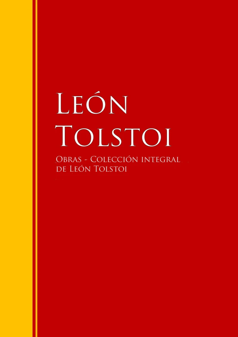 Portada: Obras de León Tolstoi - Colección