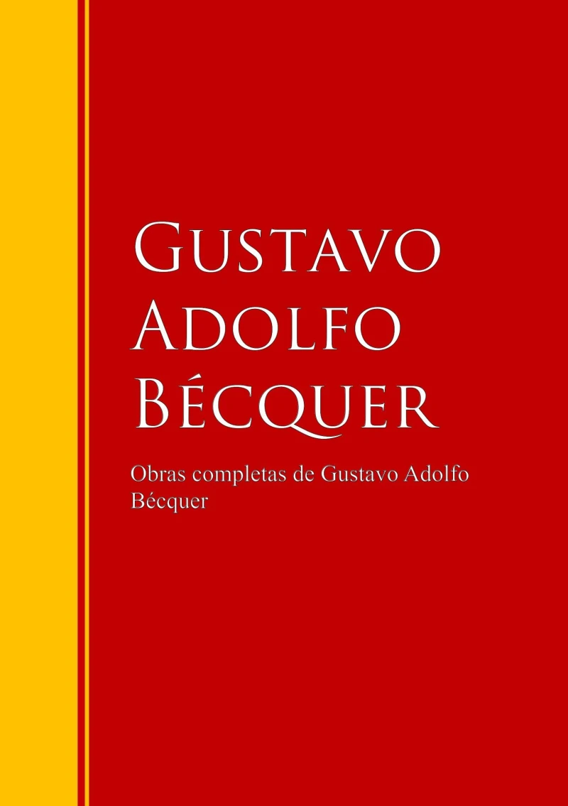 Portada: Obras de Gustavo Adolfo Bécquer