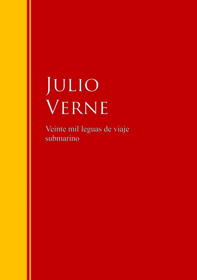 Portada: Veinte mil leguas de viaje submarino