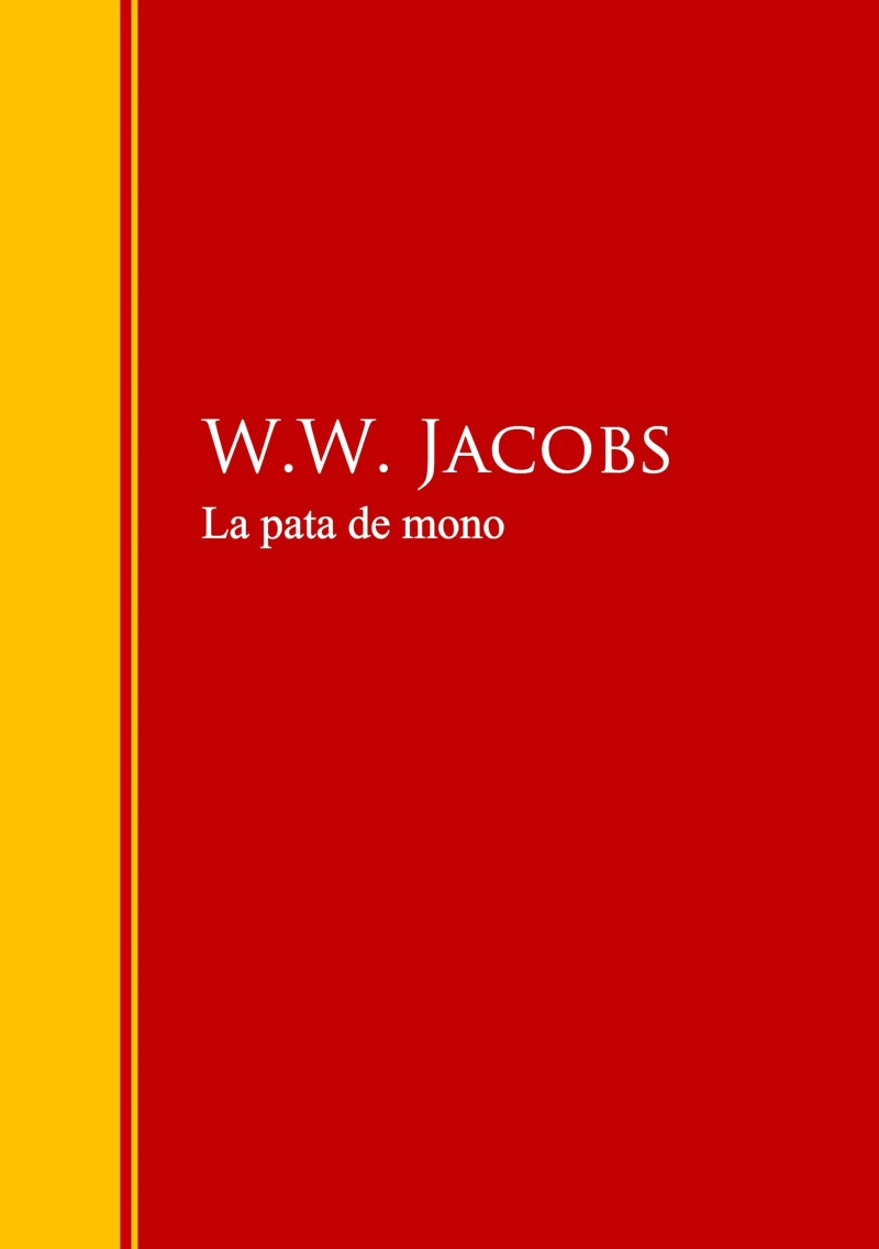Portada: La pata de mono