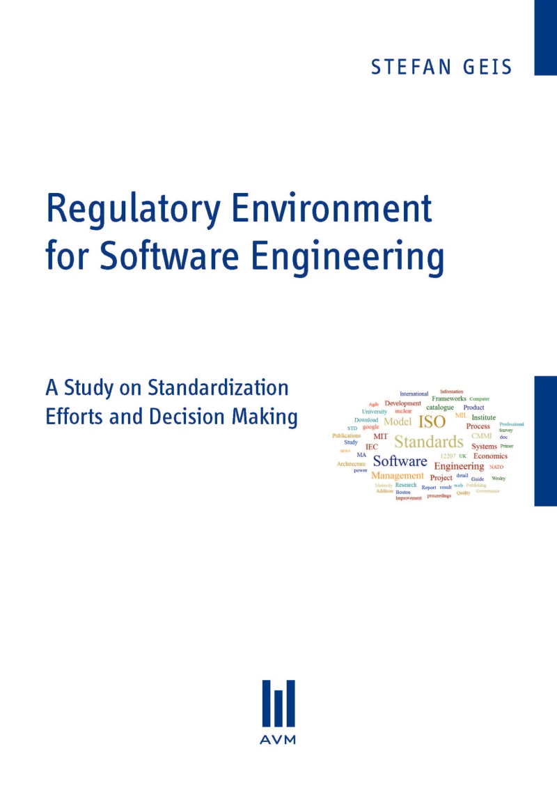 Portada: Regulatory Environment for Software Engineering