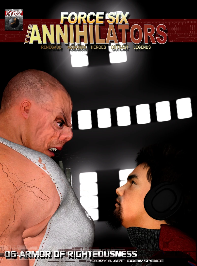 Portada: Force Six, The Annihilators 06 Armor of Righteousness