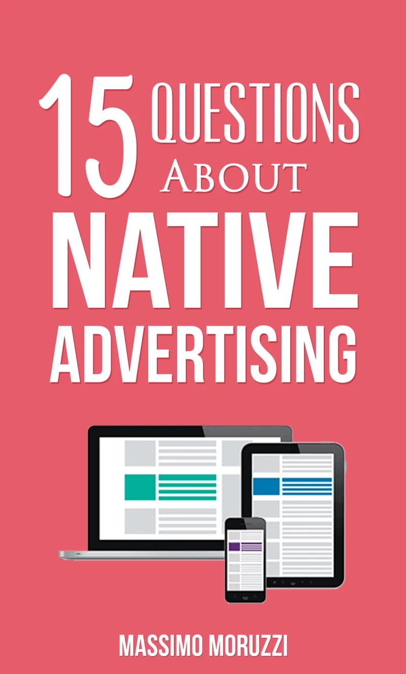 Portada: 15 Questions About Native Advertising