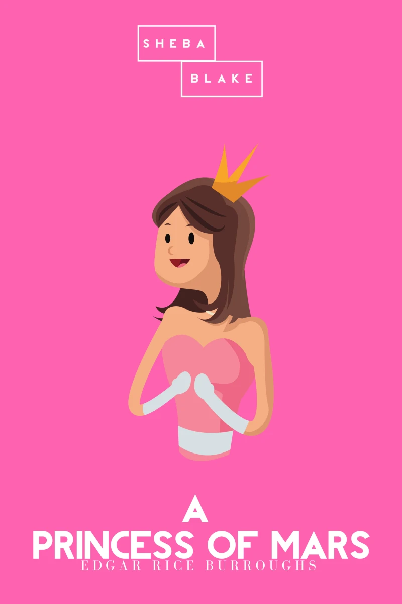 Portada: A Princess of Mars | The Pink Classics