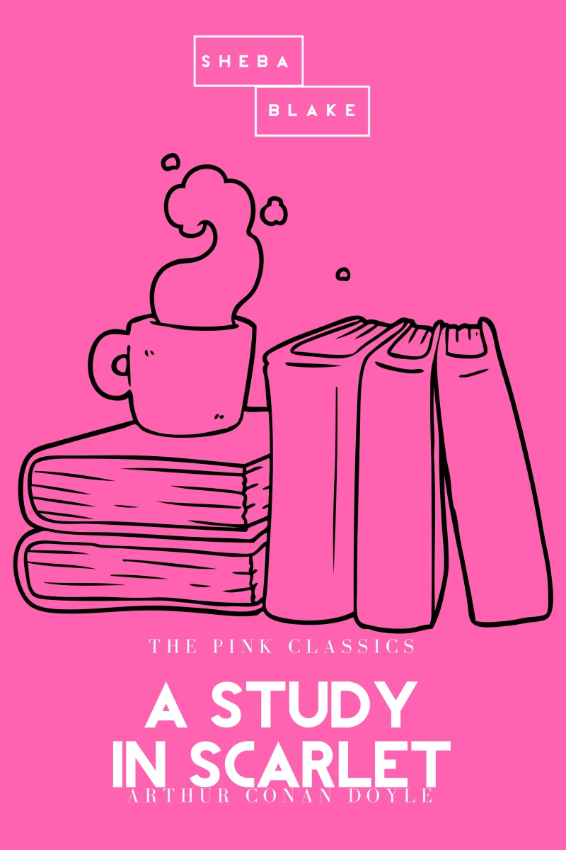 Portada: A Study in Scarlet | The Pink Classics