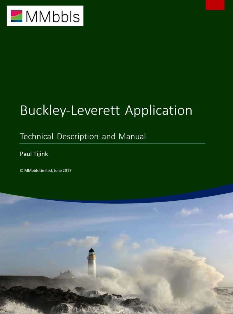 Portada: Buckley-Leverett Application